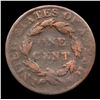 Image 3 : 1820 Small Date Coronet Head Large Cent 1c Grades g+