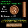 Image 1 : 1958-p Shotgun Lincoln 1c roll,  50 pcs Brandt Wrapper