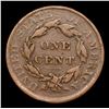 Image 3 : 1837 Head of 1838 Coronet Head Large Cent 1c Grades f+