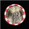 Image 2 : Full Roll of 2010-p Abraham Lincoln Presidential $1 Coin Rolls in Original United State Mint Wrapper