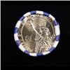 Image 3 : Full Roll of 2010-p Abraham Lincoln Presidential $1 Coin Rolls in Original United State Mint Wrapper