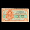 Image 2 : Military Payment Certificate (MPC)  Series 521 25c Grades vf+
