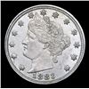 Image 2 : 1883 N/C Liberty Nickel 5c Grades Select+ Unc
