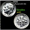Image 1 : Proof 1956 Roosevelt Dime 10c Grades GEM Proof