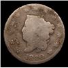 Image 2 : 1820 Large Date Coronet Head Large Cent 1c Grades g, good