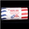 Image 4 : Full Roll of 2007-d Thomas Jefferson Presidential $1 Coin Rolls in Original United State Mint Wrappe