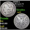 Image 1 : 1900-s Morgan Dollar $1 Grades vg+