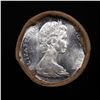 Image 2 : ***Auction Highlight*** Full $20 Bank of Montreal Roll of Silver Mix date with 1966 Ends, Canadian D