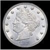 Image 2 : 1883 N/C Liberty Nickel 5c Grades Choice+ Unc