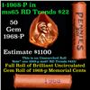 Image 1 : Shotgun Lincoln 1c roll, 1968-p 50 pcs Standard Paper Goods Wrapper