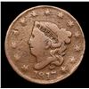Image 2 : 1817 13 stars Coronet Head Large Cent 1c Grades f, fine