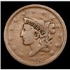 Image 2 : 1838 Coronet Head Large Cent 1c Grades vg, very good