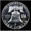 Image 3 : Proof 1960 Franklin Half Dollar 50c Grades Choice Proof Cameo