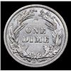 Image 3 : 1914-d Barber Dime 10c Grades Select AU