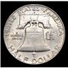 Image 3 : 1954-d Franklin Half Dollar 50c Grades Select Unc+ FBL