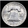 Image 3 : 1949-s Franklin Half Dollar 50c Grades Choice+ Unc