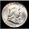 Image 2 : 1949-p Franklin Half Dollar 50c Grades GEM+ Unc