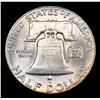 Image 3 : 1949-p Franklin Half Dollar 50c Grades GEM+ Unc