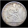 Image 2 : 1853-o Arrows & Rays Seated Half Dollar 50c Grades vf++