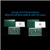 Image 1 : 1996 & 1997 United States Mint Proof Set In Original Government Packaging