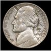 Image 2 : 1943-p Jefferson Nickel Mint Error 5c Grades xf