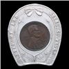 Image 2 : Traditional horseshoe shape 1923-p Encase Lincoln 1c Perfection Battery Service Grades