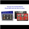 Image 1 : 1972 & 1973 United Stated Mint Proof Set In Original Government Packaging