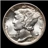 Image 2 : ***Auction Highlight*** 1935-d Mercury Dime Near TOP POP! 10c Graded ms67 FSB By SEGS (fc)