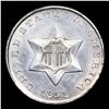 Image 2 : ***Auction Highlight*** 1851 Three Cent Silver 3cs Graded ms65+ By SEGS (fc)