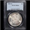 Image 2 : PCGS 1884-o Morgan Dollar $1 Graded ms64 By PCGS