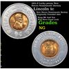 1951-d Lucky penny New Haven Numismatic Society Lincoln Cent 1c Grades NG