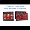 Image 1 : 1974 & 1975 United Stated Mint Proof Set In Original Government Packaging