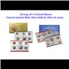 Image 1 : 1990 & 1991 United States Mint Set in Original Government Packaging
