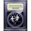 Image 2 : Proof 1994-S World Cup Modern Commem Dollar $1 Graded GEM++ Proof Deep Cameo By USCG