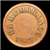 Image 2 : 1863 Not One Cent Civil War Token 1c Grades vf++