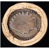 Image 3 : Mixed small cents 1c orig shotgun roll, 1918-s Wheat Cent, 1897 Indian Cent other end, Brinks Wrappe