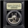 Image 2 : Proof 1984-S Olympic Modern Commem Dollar $1 Graded pr69 dcam By USCG