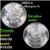 Image 1 : 1882-s Morgan Dollar $1 Grades Select Unc