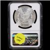 Image 3 : NGC 1887-p Morgan Dollar $1 Graded ms63 By NGC