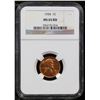 Image 2 : NGC 1934-p Lincoln Cent 1c Graded ms65 rd By NGC