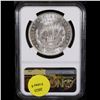 Image 3 : NGC 1885-o Morgan Dollar $1 Graded ms63 BY NGC
