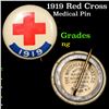 Image 1 : 1919 Red Cross Medical Pin Grades