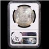 Image 3 : NGC 1885-p Morgan Dollar $1 Graded ms65 By NGC
