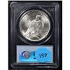 Image 3 : PCGS 1923-p Peace Dollar $1 Graded ms63 By PCGS
