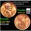 1958-d Lincoln Cent Near TOP POP! 1c Graded ms67 rd By SEGS