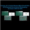 Group of 2 United States Mint Proof Sets 1994-1995 10 coins.