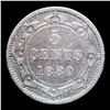 Image 3 : 1880 Canada Nickel 5c KM-2 Grades xf