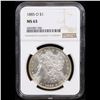 Image 2 : NGC 1885-o Morgan Dollar $1 Graded ms63 By NGC