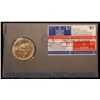 Image 2 : 1974 Bicentennial First Day Cover Commemorative Stamp and John Adams Medal.