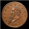 Image 2 : 1863 Gustavus Lindenmueller Civil War Token 1c Grades Select Unc BN